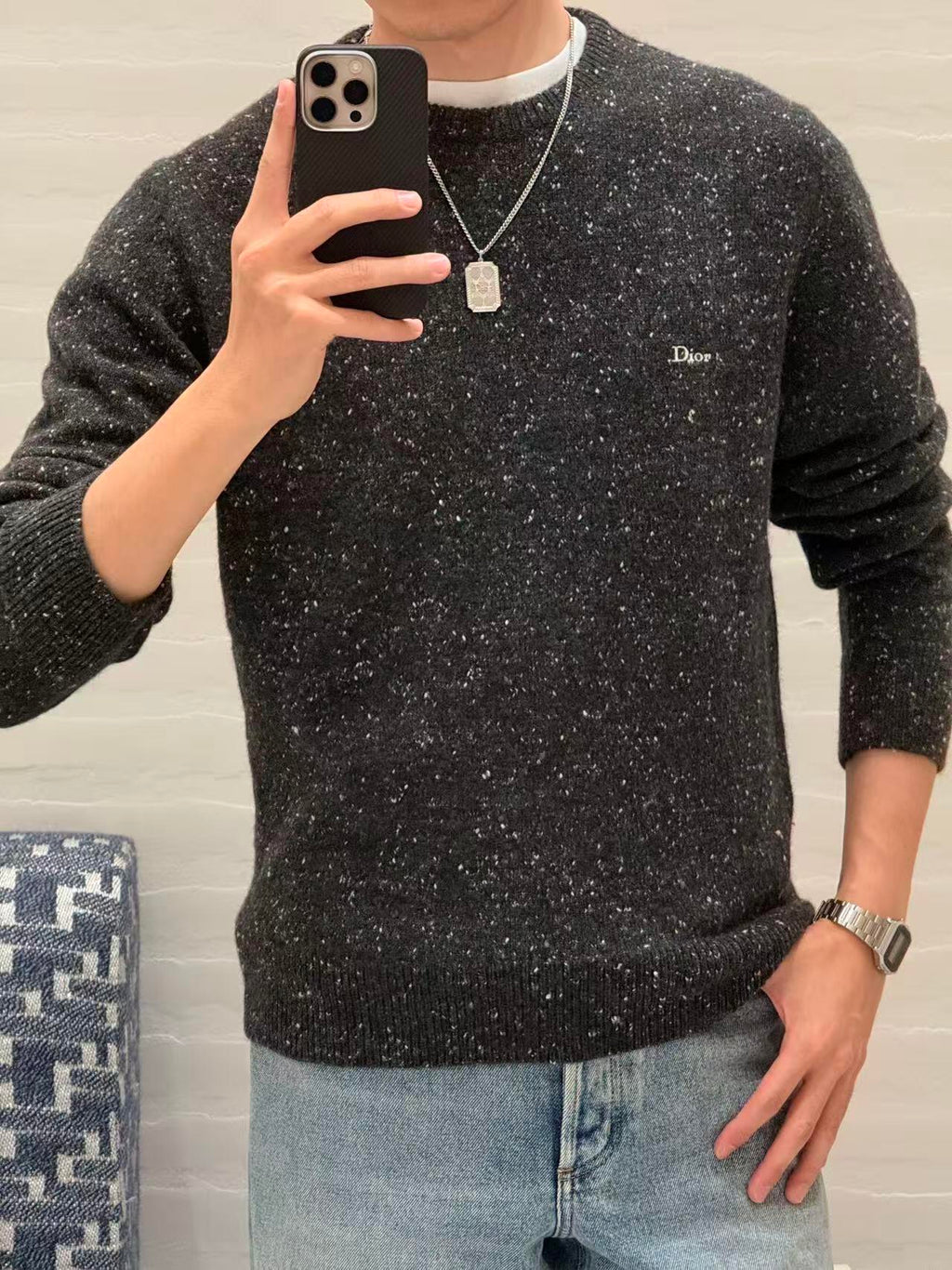 2026 New Style GS Embroidered Blending Sweater (AA1010-B25)