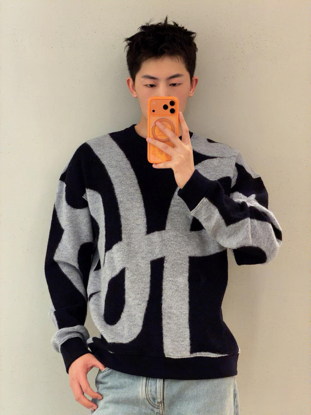2026 New Style GS Embroidered Jacquard Sweater (AA697-B40)