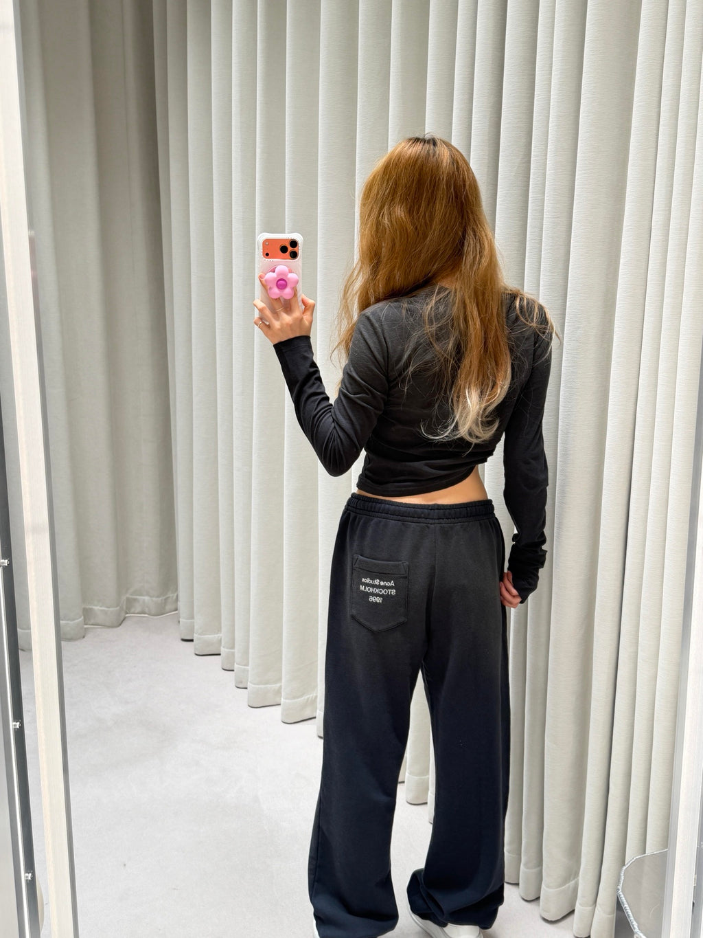 2026 Women's GS Logo Printed Vintage Pants (FF809)