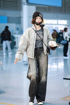 2026 new model GS vintage leather cotton jacket and jeans (BB874-D50)