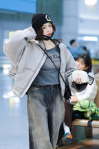 2026 new model GS vintage leather cotton jacket and jeans (BB874-D50)