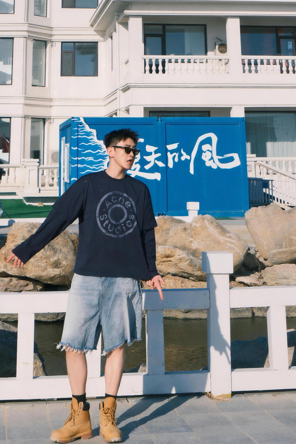 2026 new model GS replica of the old logo, two-piece long-sleeved shirt (CC7031-A75)