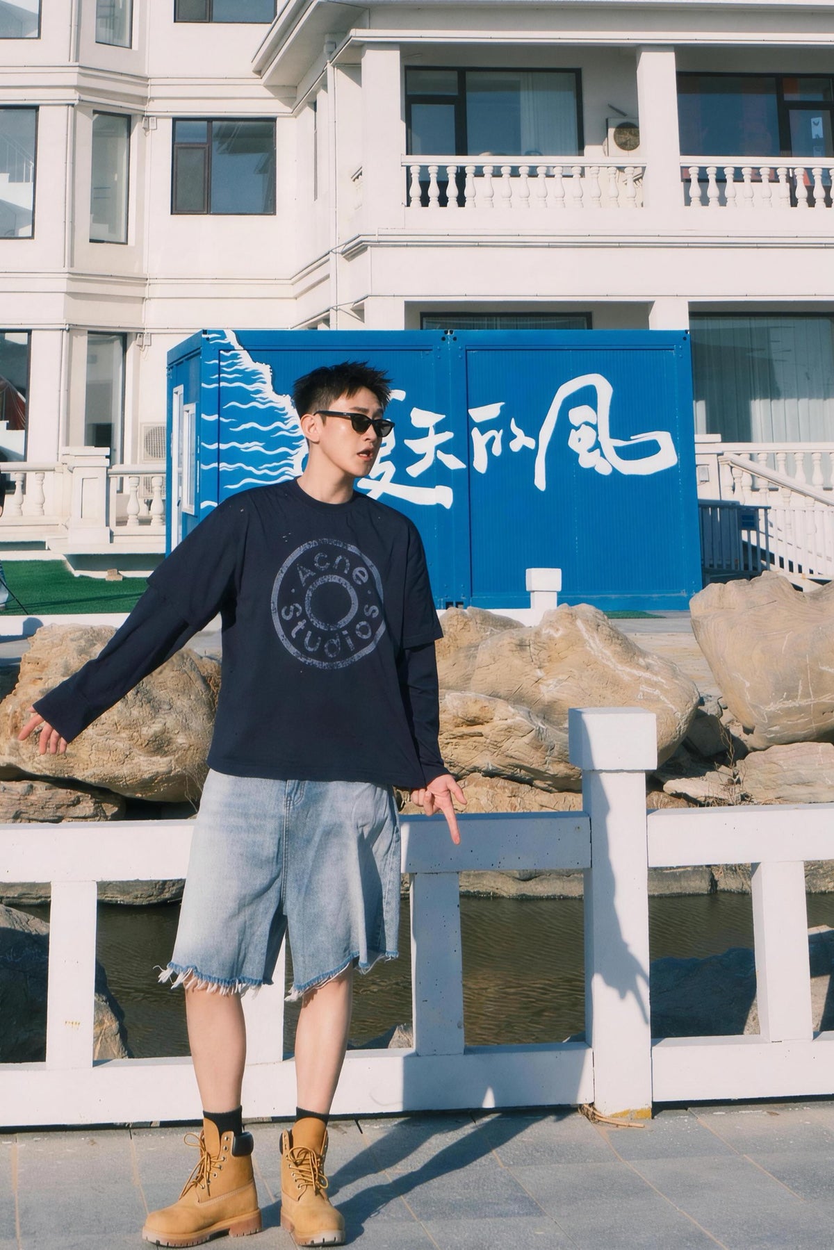 2026 new model GS replica of the old logo, two-piece long-sleeved shirt (CC7031-A75)