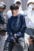 2026 new model GS replica of the old logo, two-piece long-sleeved shirt (CC7031-A75)