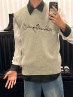 2026 New Model GS Printed Sweater Blouse (AA1008-A85)