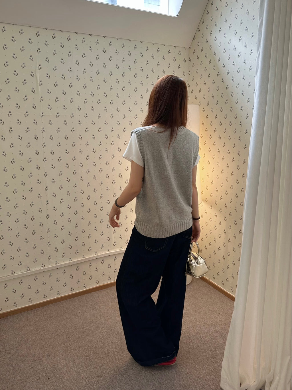 2026 Women's GS Printed Sweater Blouse (DD186)