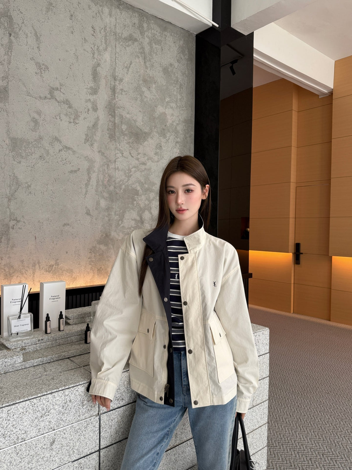 2026 Women's GS Embroidered Double-sided Jacket (FF813)