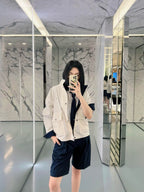 2026 Women's GS Embroidered Double-sided Jacket (FF813)