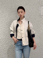 2026 Women's GS Embroidered Double-sided Jacket (FF813)