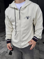 2026 New Model GS Printed Hooded Zip-Up Coat (CC7002-B60)