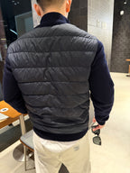 2026 New Model GS Logo Sweater with Quilted Down Jacket (AA634-C80)