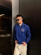 2026 New Model GS Embroidered Half-Zip Sweatshirt (AA1029-B15)