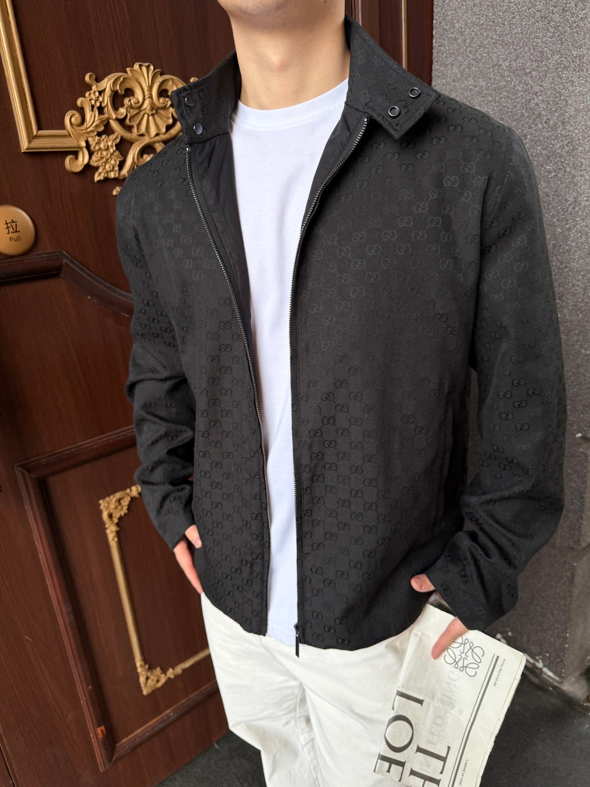 2026 New Model GS Full-Print Logo Zipper Jacket (AA1011-C05)