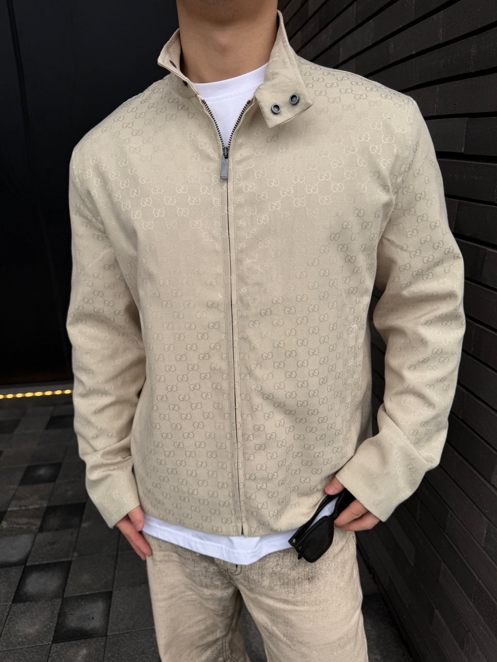 2026 New Model GS Full-Print Logo Zipper Jacket (AA1011-C05)