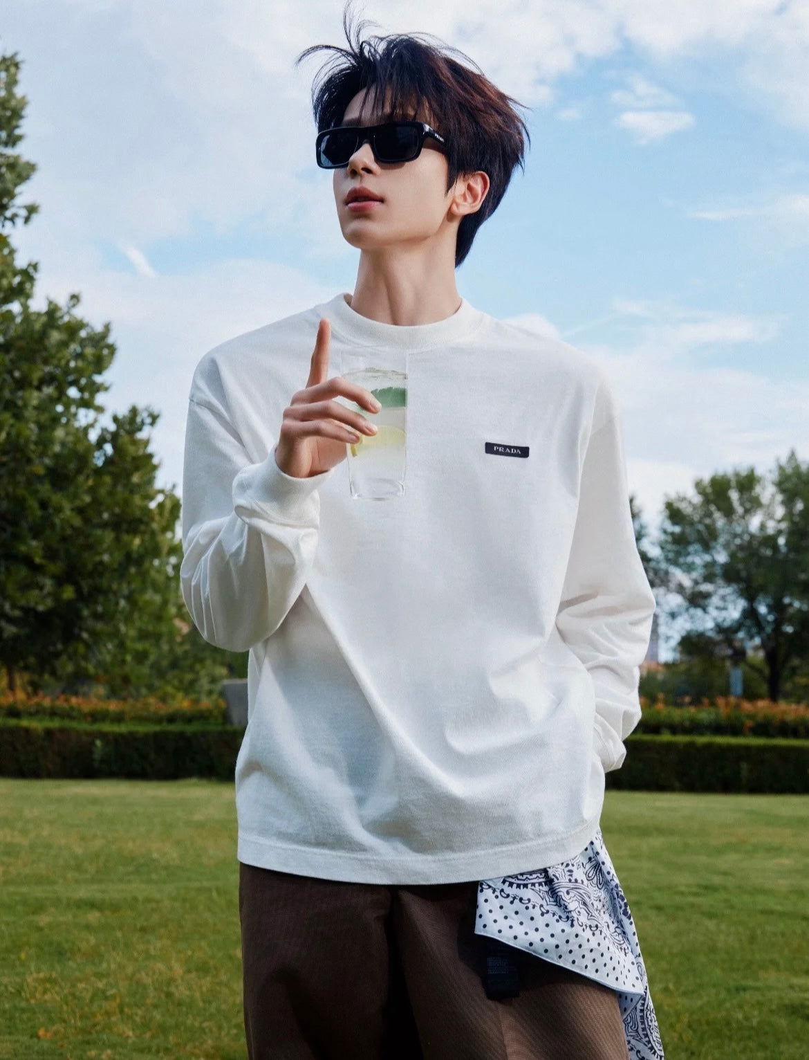 2026 New Model GS Logo Label Long Sleeve (CC7038-A60)