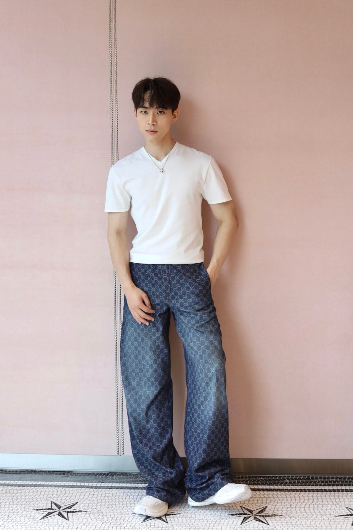 2026 New Model GS Printed and Embroidered Flannel Pants (AA1039-B20)