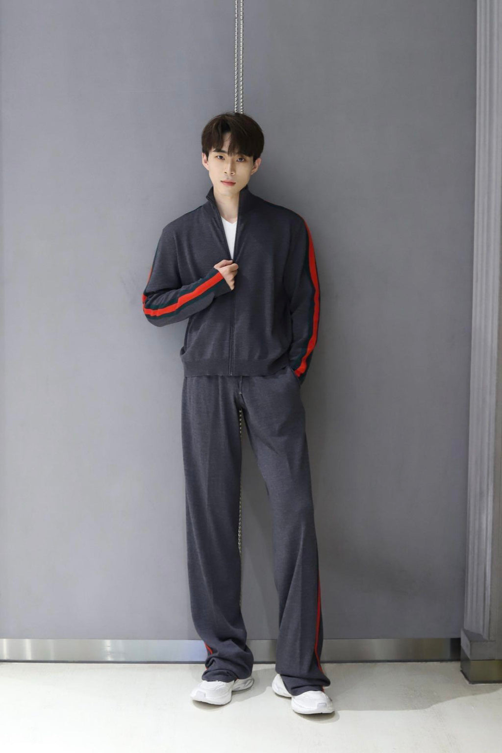 2026 new model GS color-matched woven wool coat (AA1048-B60)