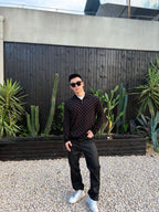 2026 New Model GS Printed GG Plaid Sweater (AA1025-B60)