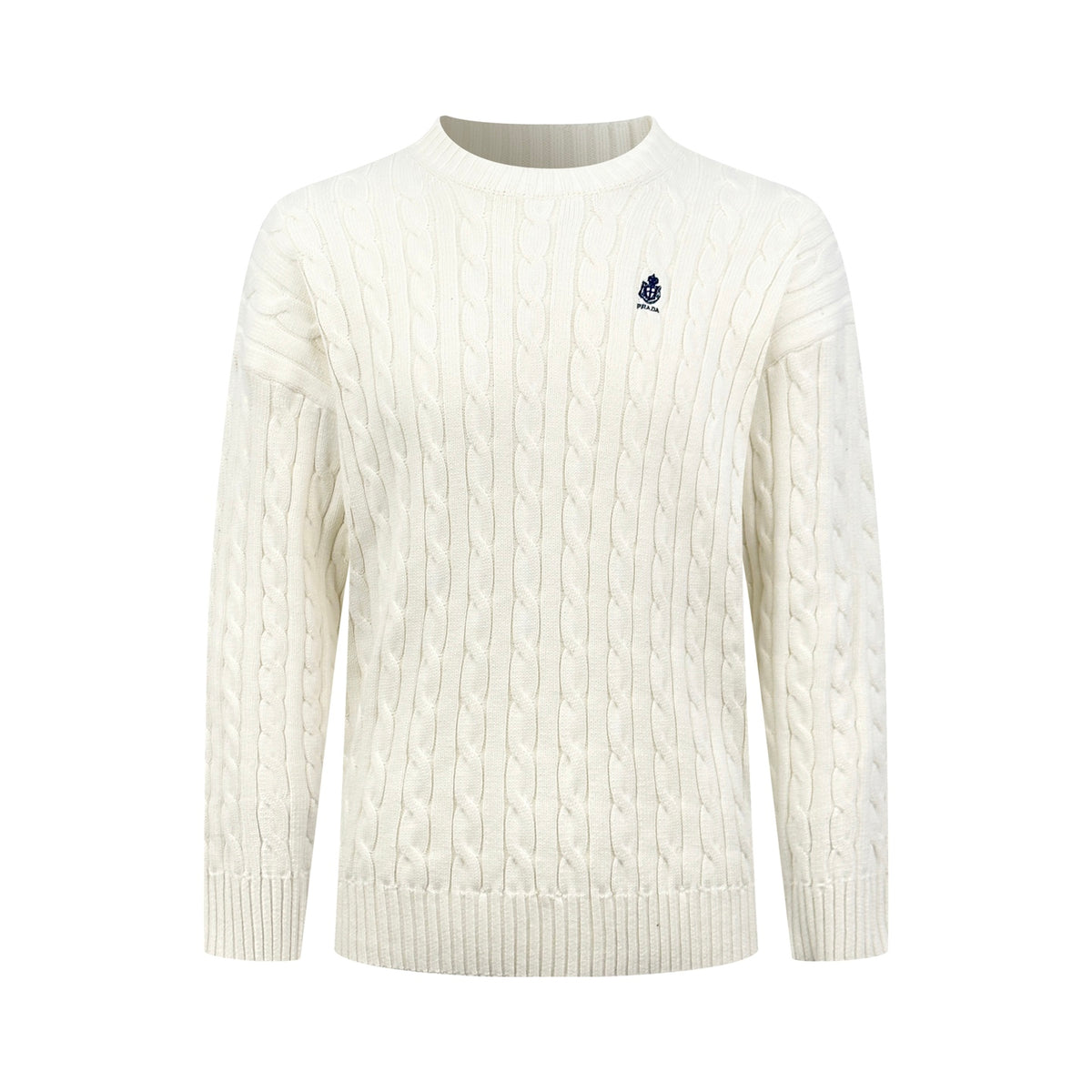 2026 New Model GS Embroidered Twisted Knit Sweater (CC7032-B20)