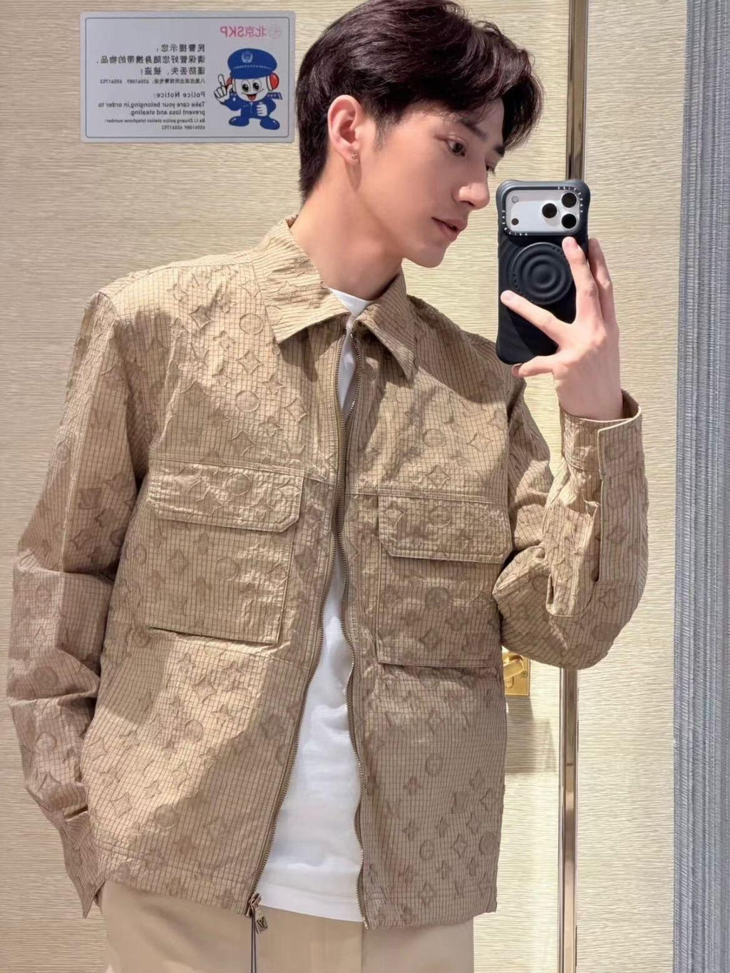 2026 New GS Jacquard Embroidered Zipper Jacket (BB4026-C25)