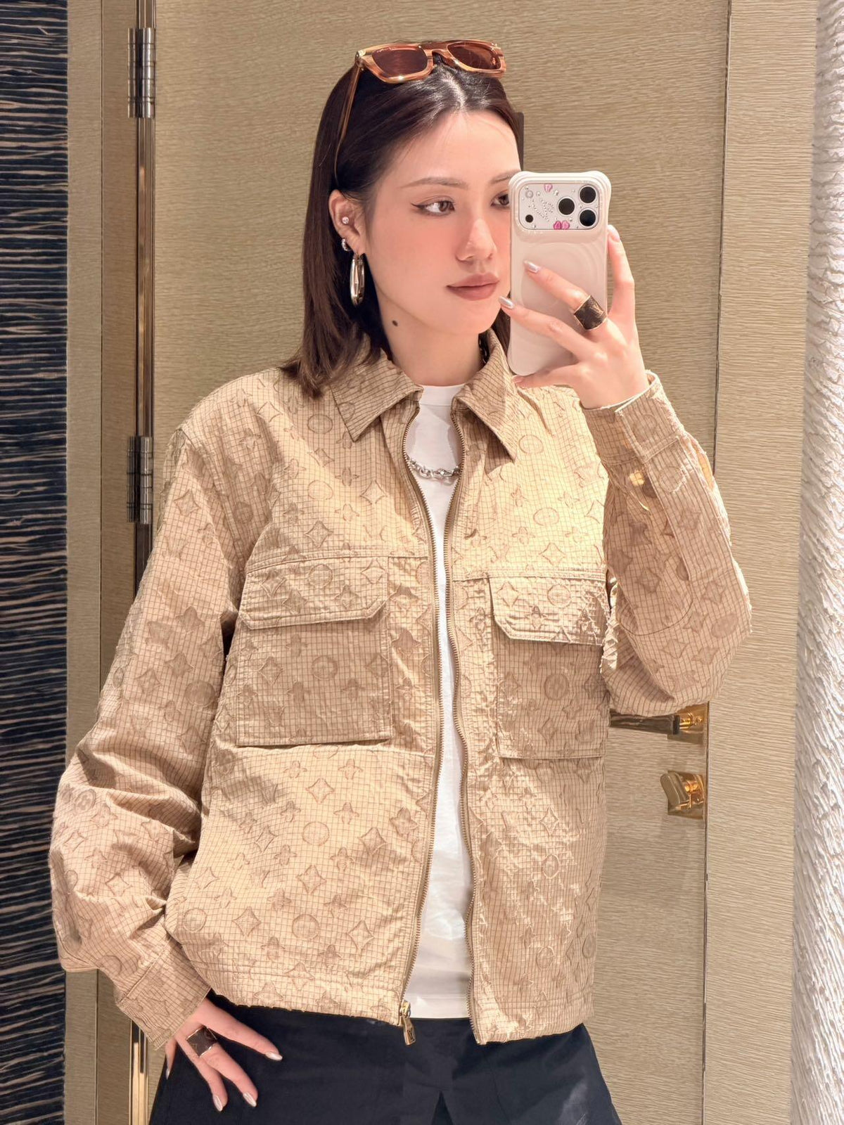2026 New GS Jacquard Embroidered Zipper Jacket (BB4026-C25)