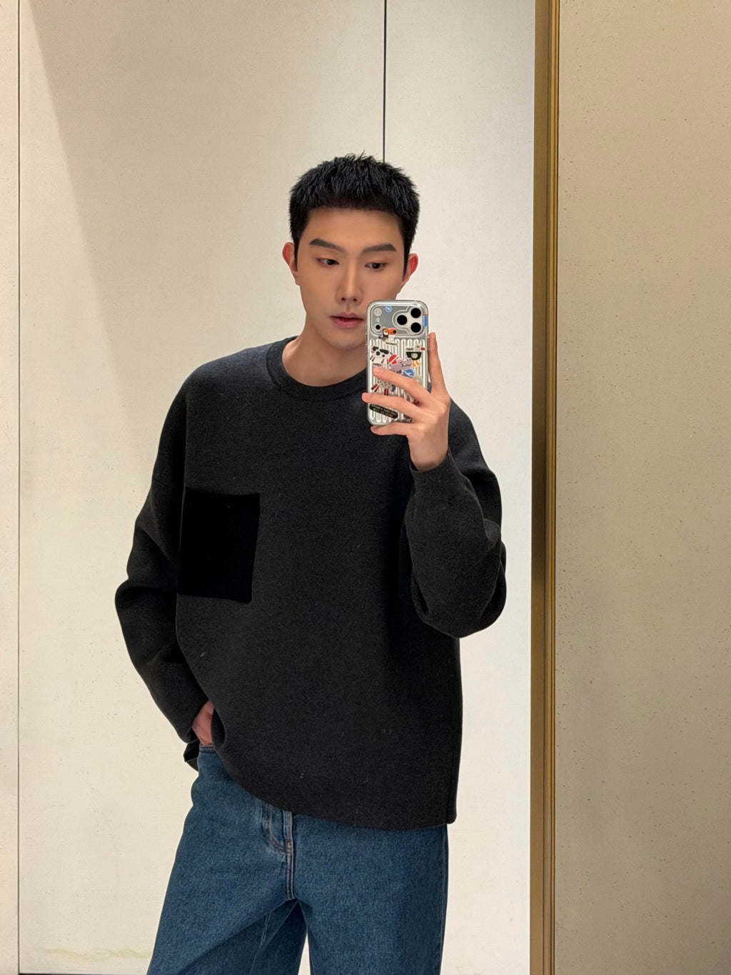 2026 New Style GS Pocket Sweater (CC7037-B35)