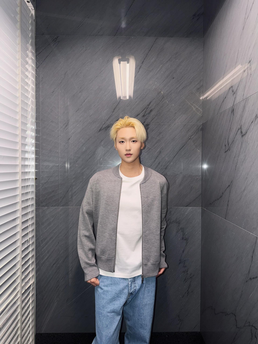 2026 New GS Striped Zip-Up Sweater Coat (AA1021-B90)