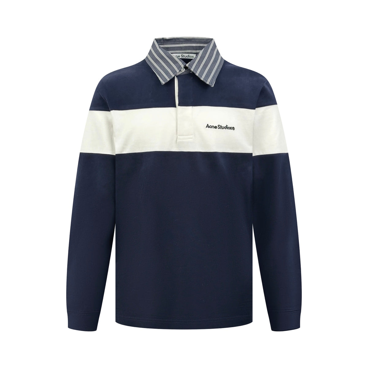 2026 New Model GS Embroidered Stripes Polo Neck Long Sleeve (BB913-A95)