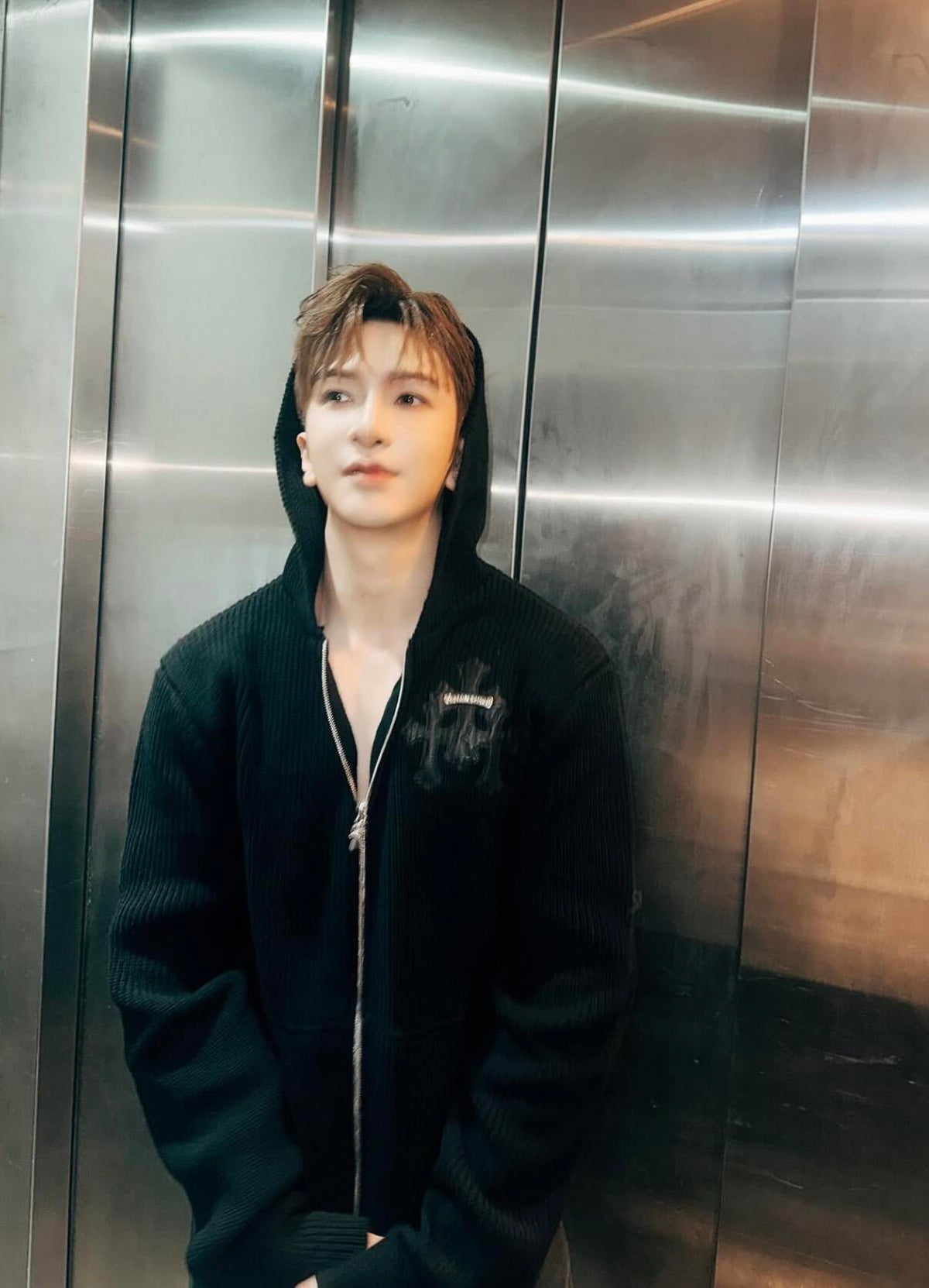 2026 New Model GS Cross Leather Fur Coat (CC7025-C00)