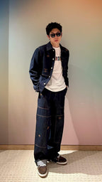 2026 new model GS embroidered logo jeans (BB4058-B70)