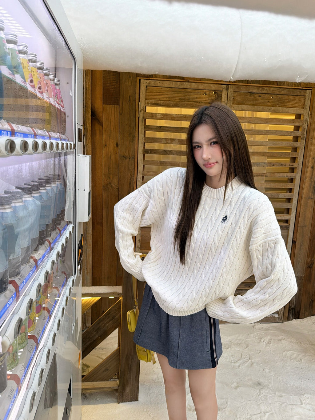 2026 Women's GS Embroidered Plaid Sweater (FF839)