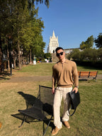 2026 New Model GS Embroidered Polo Neck Sweater (CC7033-B10)