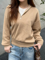 2026 Women's GS Logo Half-Zip Sweater (FF829)