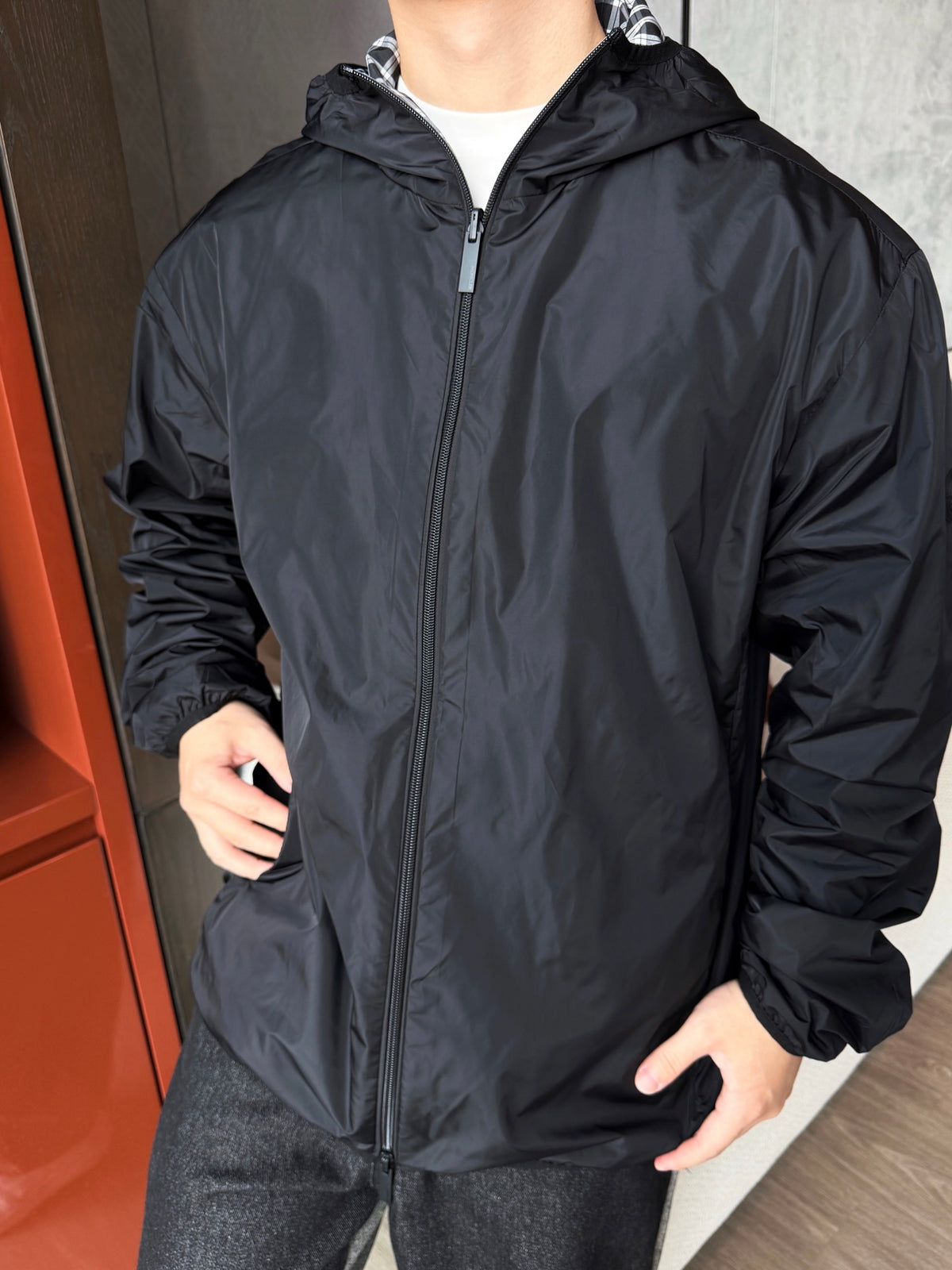 2026 New Model GS Logo Letter Hooded Jacket (BB4023-C35)