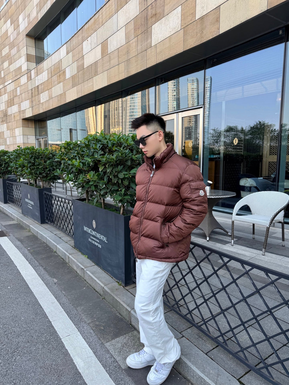2026 New Model GS Logo Pocket Zip Down Jacket (AA1028-E90)