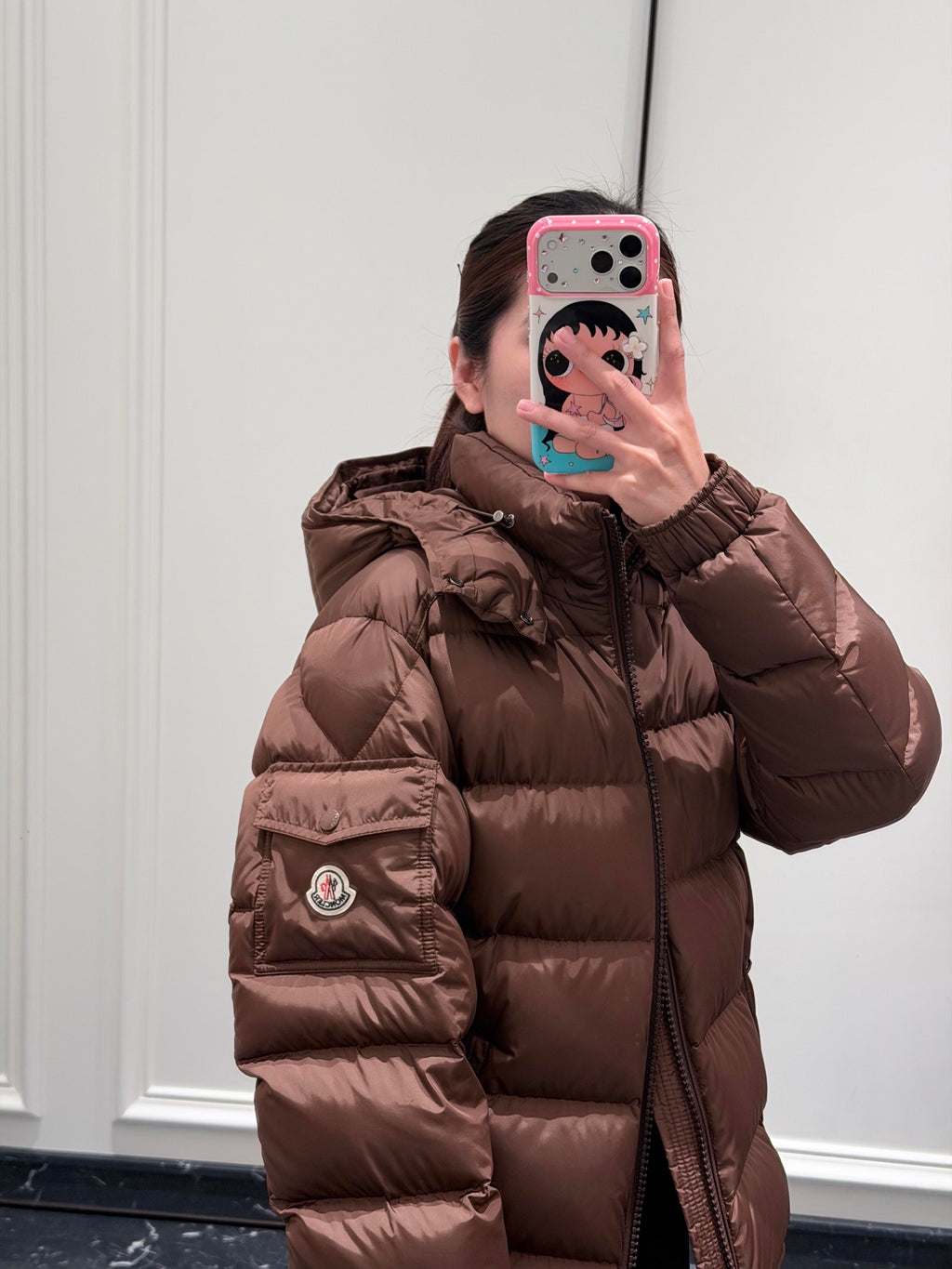 2026 New Model GS Logo Pocket Zip Down Jacket (AA1028-E90)