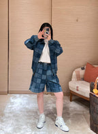 2026 New Model GS Laser-Printed Design Denim Jacket (BB901-C60)