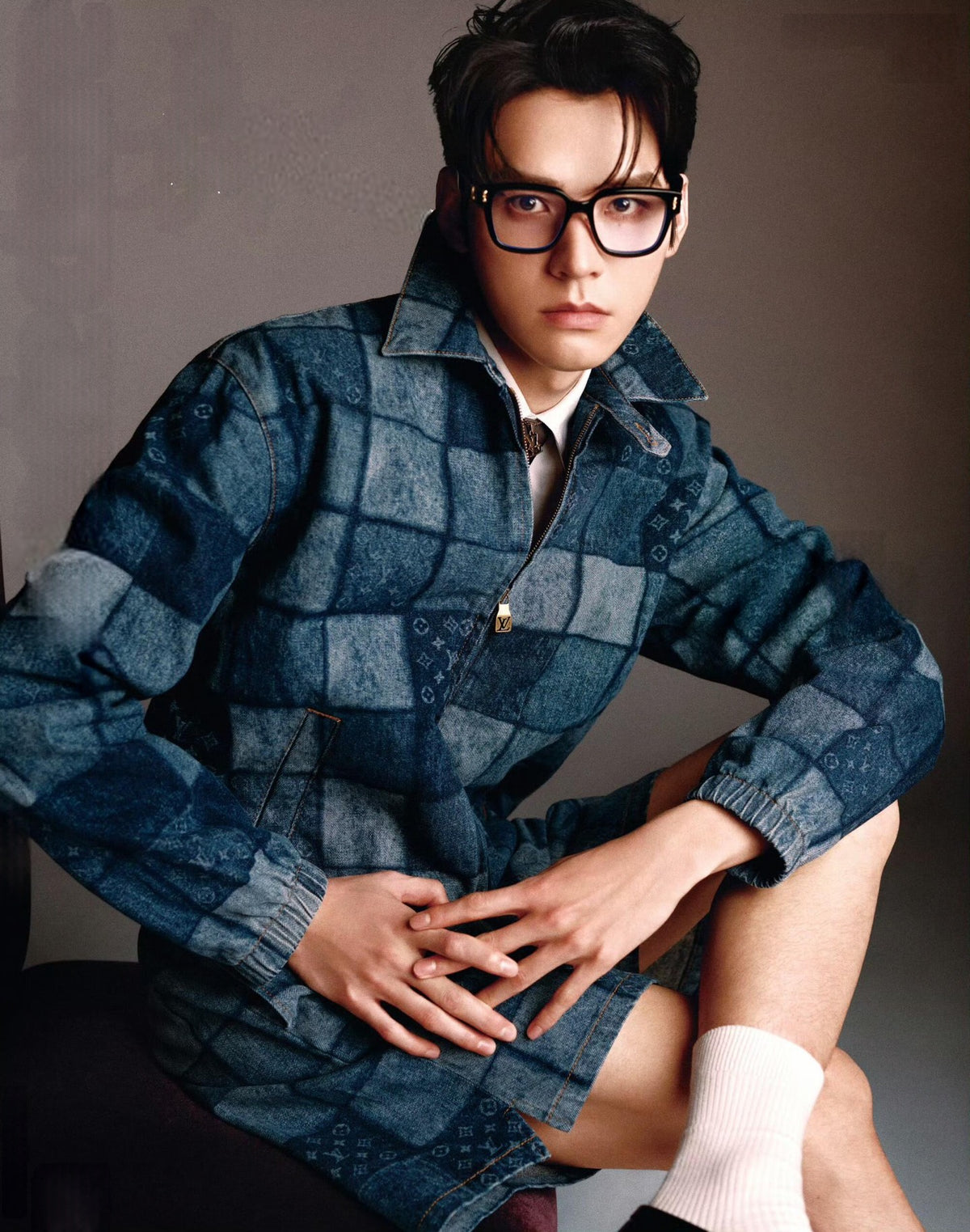 2026 New Model GS Laser-Printed Design Denim Jacket (BB901-C60)
