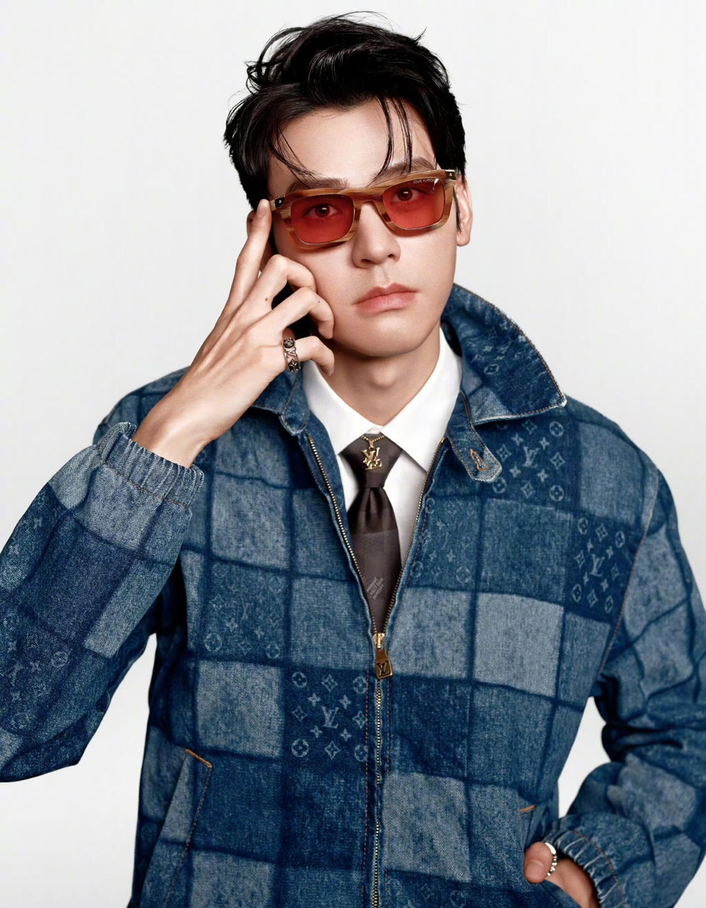 2026 New Model GS Laser-Printed Design Denim Jacket (BB901-C60)