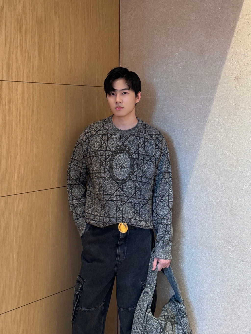 2026 New Style GS Emblem Embroidered Vine Pattern Sweater (AA1037-B60)