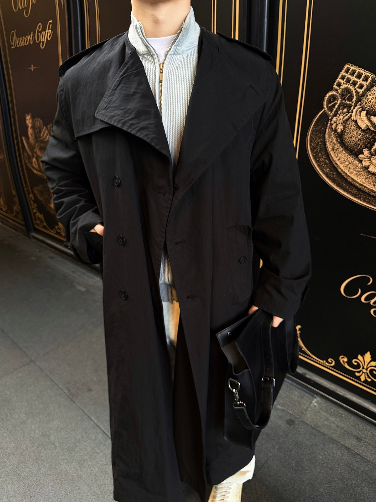 2026 New Model GS Double-Peaked Coat with Two Front Buttons (CC7030-D30)