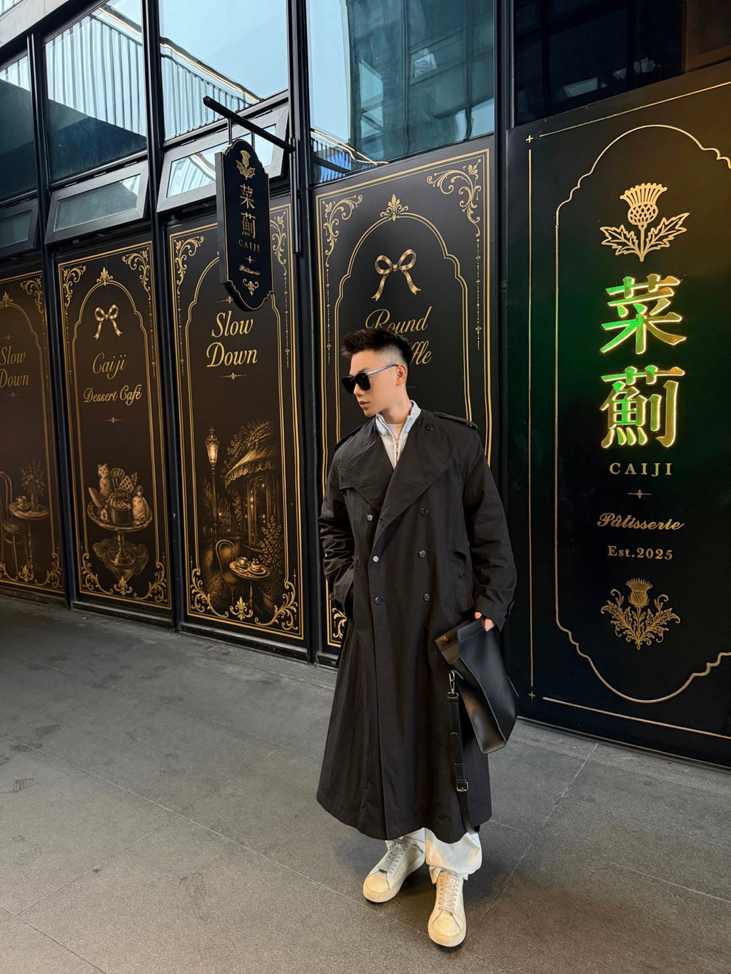 2026 New Model GS Double-Peaked Coat with Two Front Buttons (CC7030-D30)