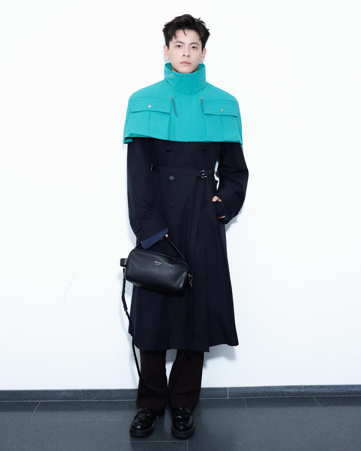 2026 New Model GS Double-Peaked Coat with Two Front Buttons (CC7030-D30)