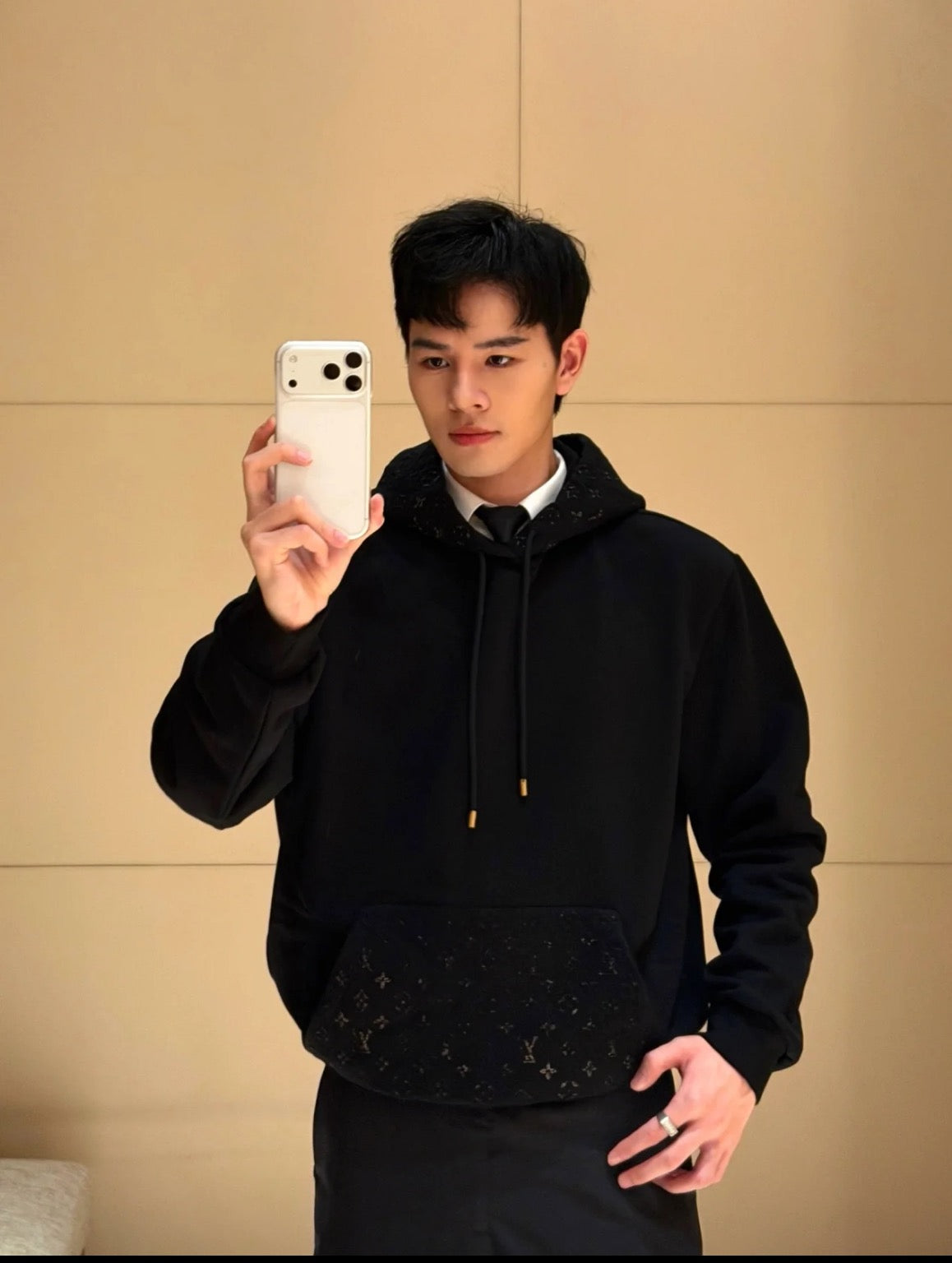 2026 New Model GS Embroidered Logo Hoodie (BB4032-B45)