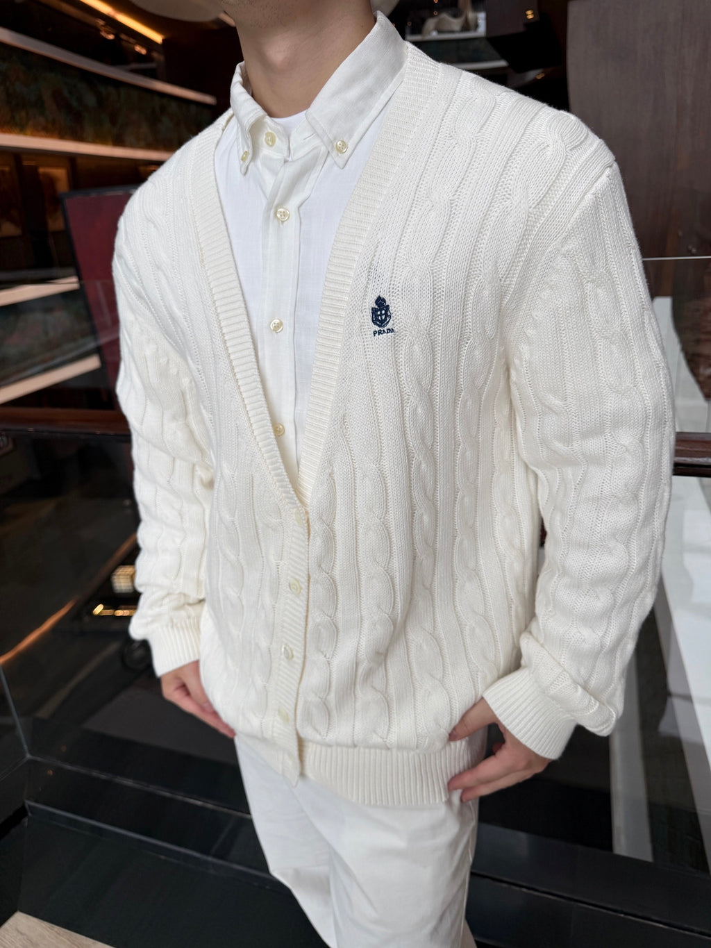 2026 New Model GS Embroidered Cardigan Sweater (CC7012-B40)