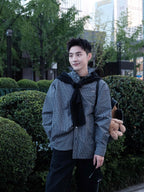2026 New Style GS Embroidered Checkered Shirt (BB4055-B40)
