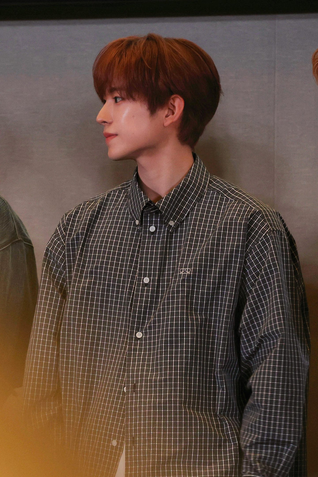 2026 New Style GS Embroidered Checkered Shirt (BB4055-B40)