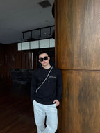 2026 New Model GS Logo Embroidered Sweatshirt (AA1054-A65)