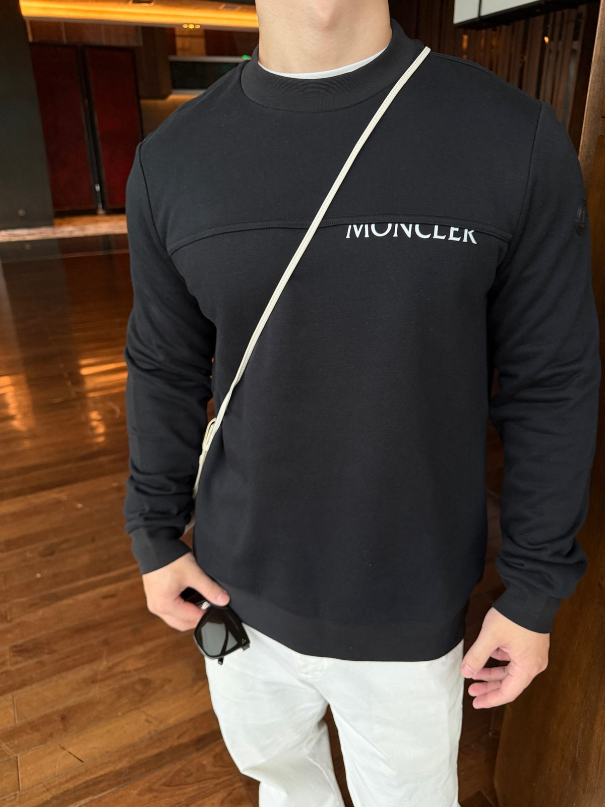 2026 New Model GS Logo Embroidered Sweatshirt (AA1054-A65)