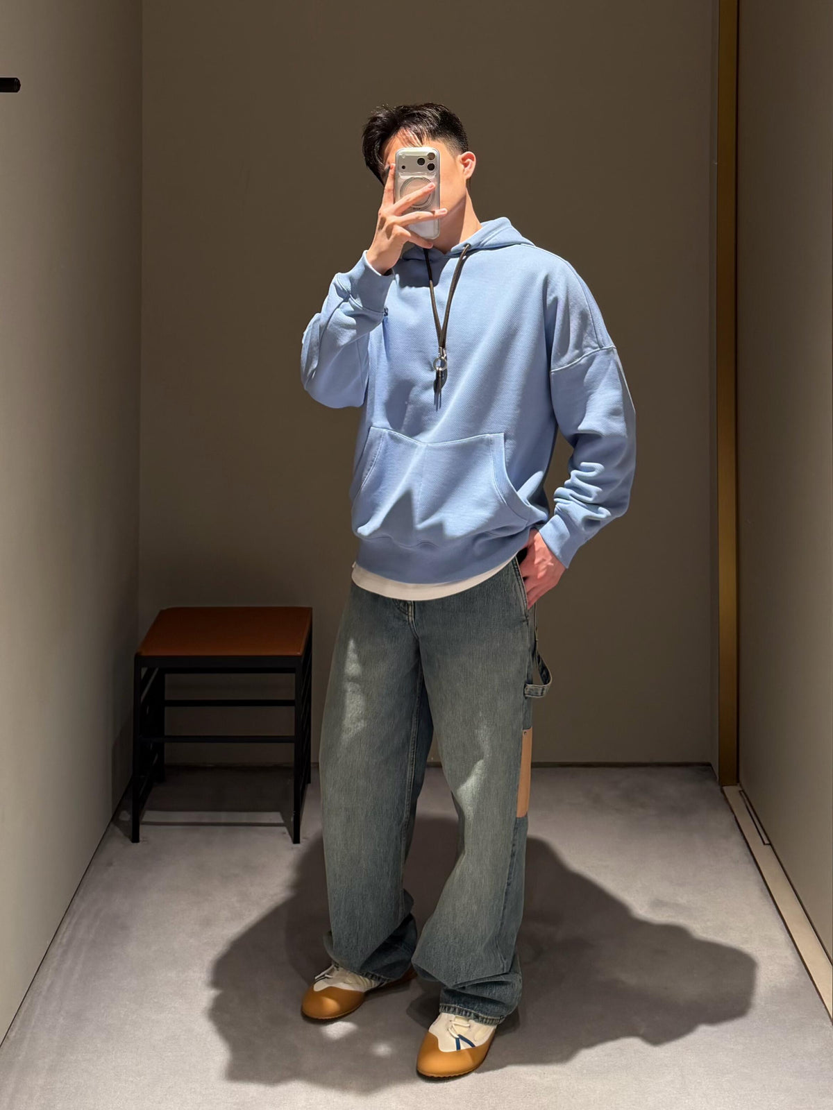 2026 New Style GS Embroidered Keychain Hooded Sweatshirt (AA1034-B55)